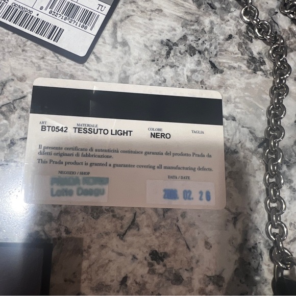VINTAGE PRADA Tessuto Light Mini Crossbody - Picture 5 of 15